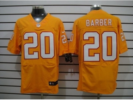 Nike Tampa Bay Buccaneers 20 Ronde Barber Orange Elite NFL Jersey