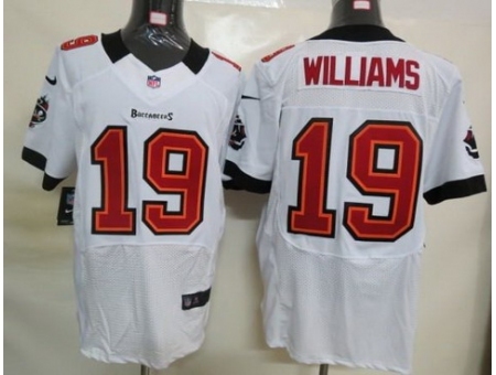 Nike Tampa Bay Buccaneers 19 Mike Williams White Elite NFL Jersey