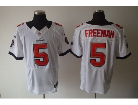 Nike tampa bay buccaneers 5 Josh Freeman White Elite NFL Jersey