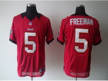 Nike tampa bay buccaneers 5 Josh Freeman red Elite NFL Jersey