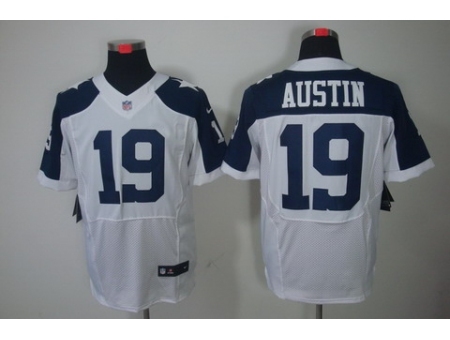 Nike Dallas Cowboys 19 Miles Austin White Elite Thankgivings NFL Jersey