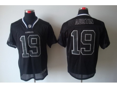 Nike Dallas Cowboys 19 Miles Austin Black Elite Lights Out NFL Jersey