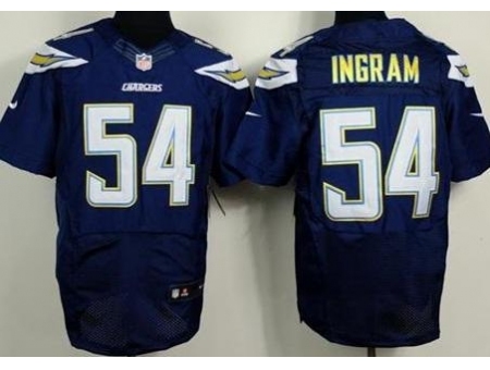 Nike San Diego Chargers 54 Melvin Ingram Navy Blue Elite New NFL Jersey