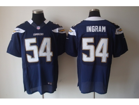 Nike San Diego Chargers 54 Melvin Ingram Dark Blue Elite NFL Jersey