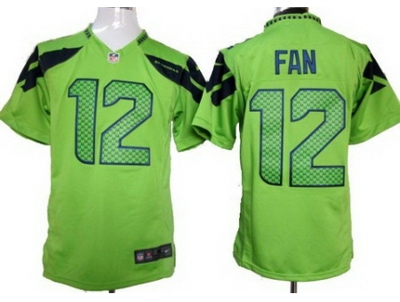 Nike Seattle Seahawks 12 Fan Green Game NFL Jersey