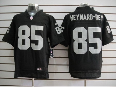 Nike Oakland raiders 85 Darrius Heyward-Bey black Elite NFL Jersey