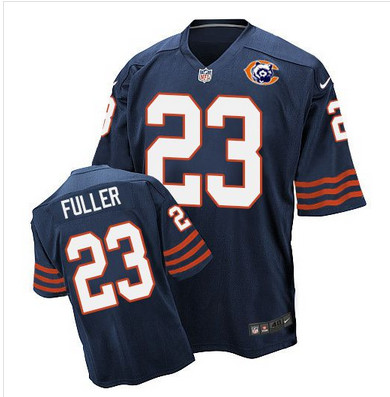 Nike Bears #23 Kyle Fuller Navy Blue Throwback Mens Stitched NFL Elite Jersey