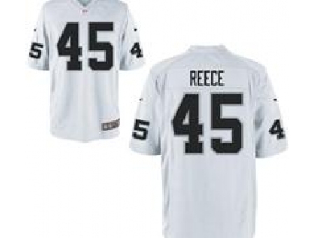 Nike Oakland Raiders 45 Marcel Reece white Elite NFL Jersey