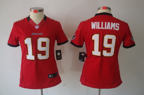 Women Nike Tampa Bay Buccaneers 19 Mike Williams Red[Women Limited Jerseys]