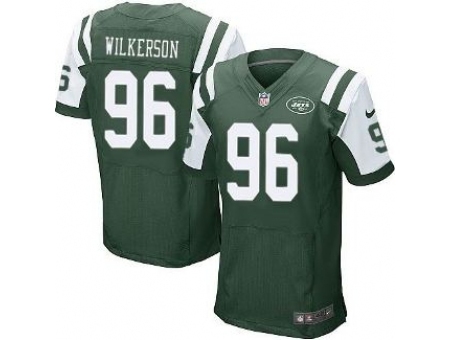 Nike New York Jets 96 Muhammad Wilkerson Green Elite NFL Jersey