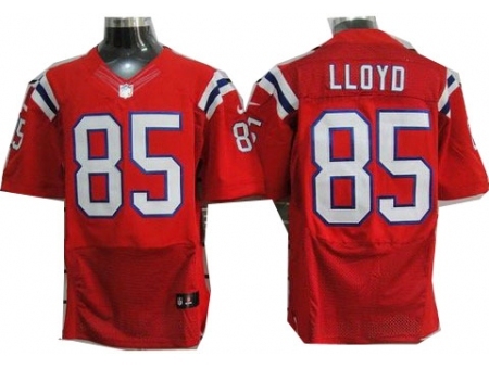 Nike New England Patriots 85 Brandon Lloyd Red Elite NFL Jersey