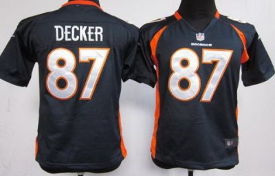 Youth Nike Denver Broncos 87# Eric Decker Blue Nike NFL Jerseys