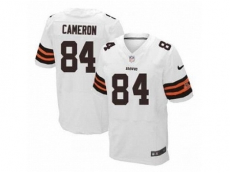 Nike Cleveland Browns 84 Jordan Cameron white Elite NFL Jersey