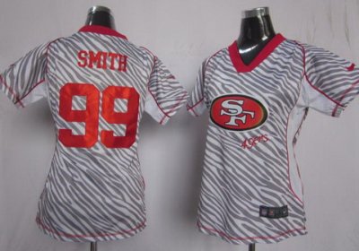 Women Nike San Francisco 49ers #99 Aldon Smith