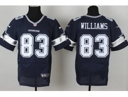 Nike Dallas Cowboys 83 Terrance Williams Blue Elite NFL Jersey