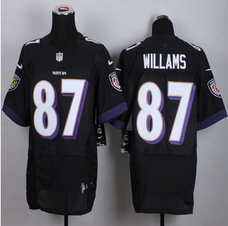 New Baltimore ravens #87 Maxx Williams Black Alternate Men Stitched NFL New Elite jersey