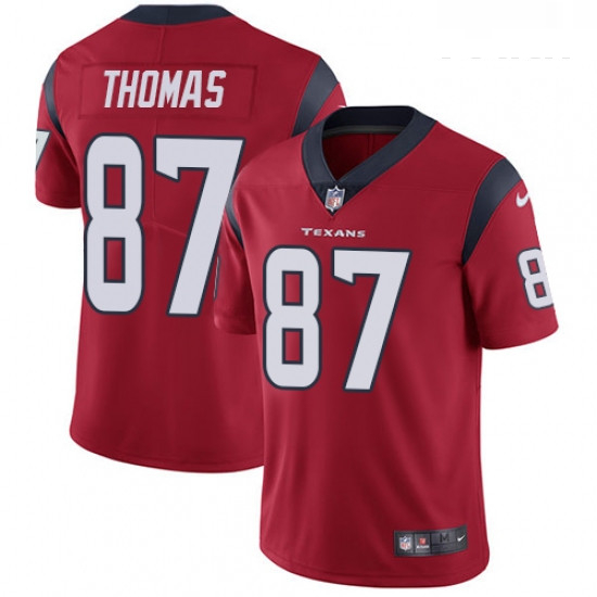 Youth Nike Houston Texans 87 Demaryius Thomas Red Alternate Vapor Untouchable Limited Player NFL Jer