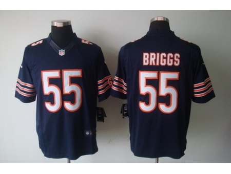 Nike Chicago Bears 55 lance briggs Blue Limited NFL Jersey