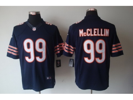 Nike Chicago Bears 99 Shea McClellin Blue Limited NFL Jersey