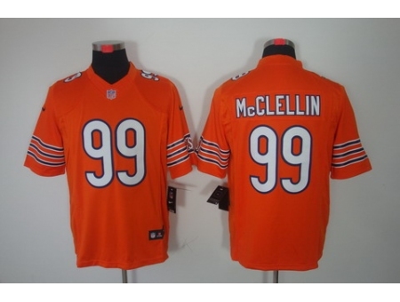 Nike Chicago Bears 99 Shea McClellin Orange Limited NFL Jersey