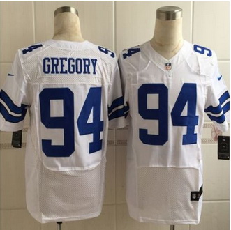 New Dallas Cowboys #94 Randy Gregory White Men Stitched NFL Elite Jersey