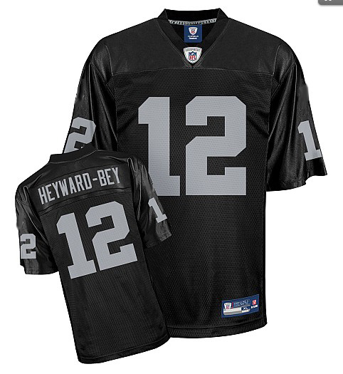 Oakland Raiders 12 Darrius HeywardBey Team Color black mitchellandness Jersey