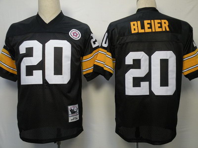 nfl pittsburgh steelers 20 bleier black throwback