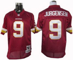 Washington Redskins 9 Sonny Jurgensen Throwback Jersey Red