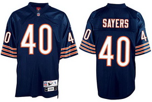 Gale Sayers Chicago Bears Throwback Football Jersey Small Number (1)