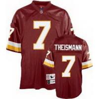 Washington Redskins 7 Joe Theismann Red Throwback Jersey