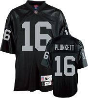 16 Jim Plunkett mitchell&ness Raiders Premier Jersey black