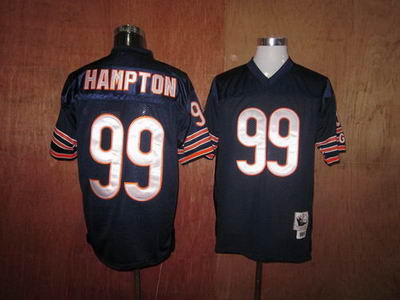 jerseys chicago bears 99 hampton blue throwback