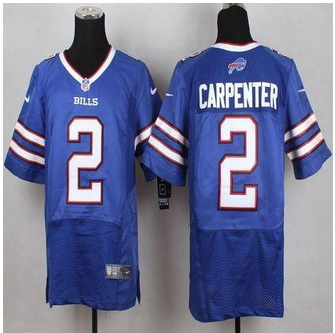 New Buffalo Bills #2 Dan Carpenter Royal Blue Team Color Men Stitched NFL New Elite Jersey