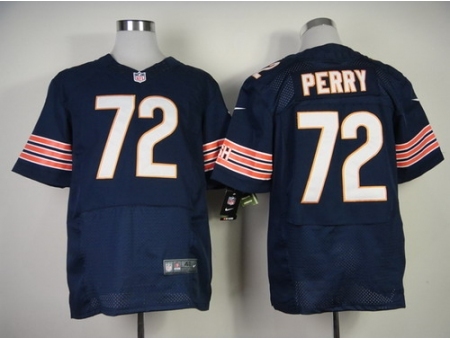 Nike Chicago Bears 72 William Perry Elite Blue NFL Jersey