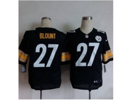 Nike Pittsburgh Steelers 27 LeGarrette Blount black Elite NFL Jersey