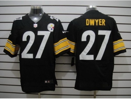 Nike Pittsburgh Steelers 27 Jonathan Dwyer Black Elite NFL Jersey