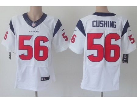 Nike Houston Texans 56 Brian Cushing White Elite NFL Jersey