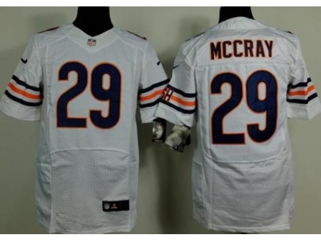 Nike Chicago Bears 29 Danny McCray White Elite NFL Jersey