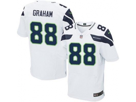 Youth Nike Seattle Seahawks 80 Jimmy Graham White NFL Jersey