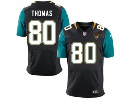 Nike Jacksonville Jaguars 80 Julius Thomas black Elite NFL Jersey