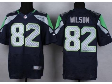 Nike Seattle Seahawks 82 Luke Willson Blue Elite NFL Jersey