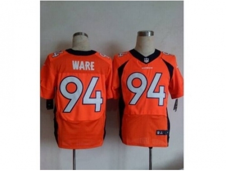 Nike Denver Broncos 94 DeMarcus Ware orange Elite NFL Jersey