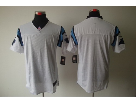 Nike Carolina Panthers Blank White Elite NFL Jersey