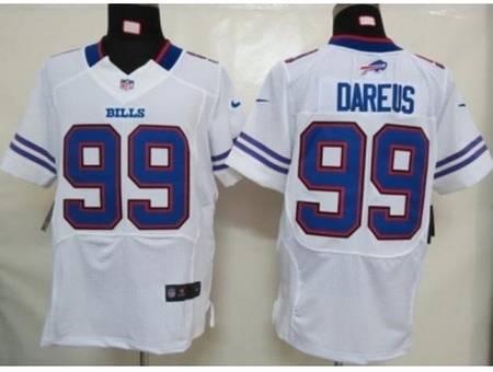 Nike buffalo bills 99 Marcell Dareus white Elite NFL Jersey