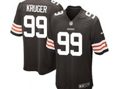 Nike Youth NFL Cleveland Browns #99 Paul Kruger Brown Jerseys