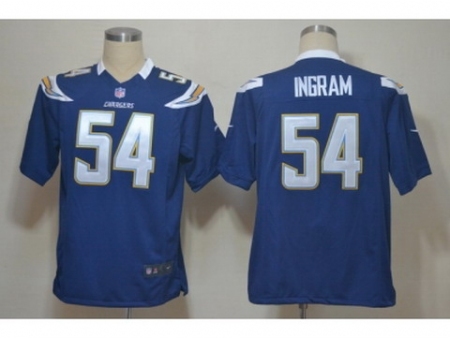 Nike San Diego Chargers 54 Melvin Ingram Dark.Blue Game NFL Jersey