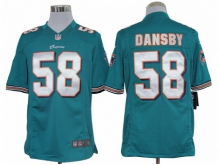 Nike Miami Dolphins 58 dansby green Limited NFL Jersey