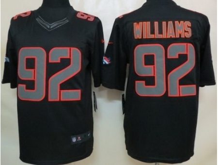 Nike Denver Broncos 92 Sylvester Williams Black Limited Impact NFL Jersey