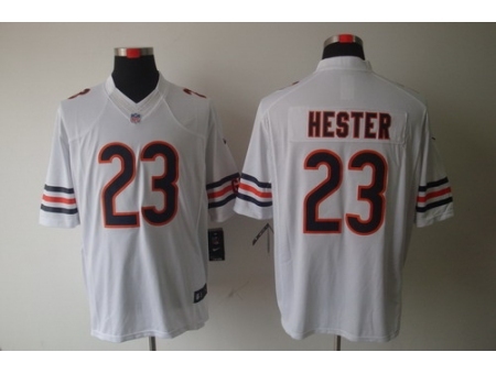 Nike Chicago Bears 23 Devin Hester White Limited NFL Jersey