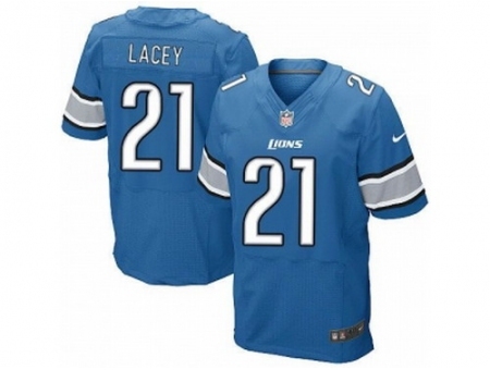 Nike Detroit Lions 21 Reggie Bush Blue Game NFL Jersey